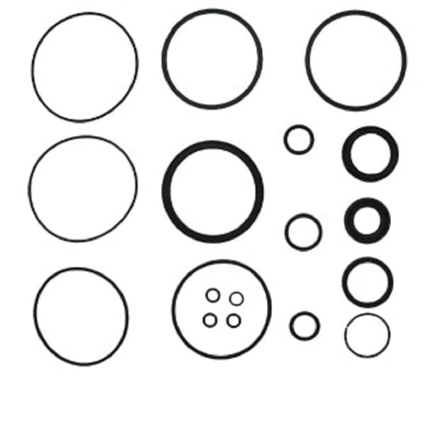 Aftermarket DGPN3301 Power Steering Cylinder Seal Kit Fits Ford Fits New Holland Tractor 671 HYI40-0913 - main